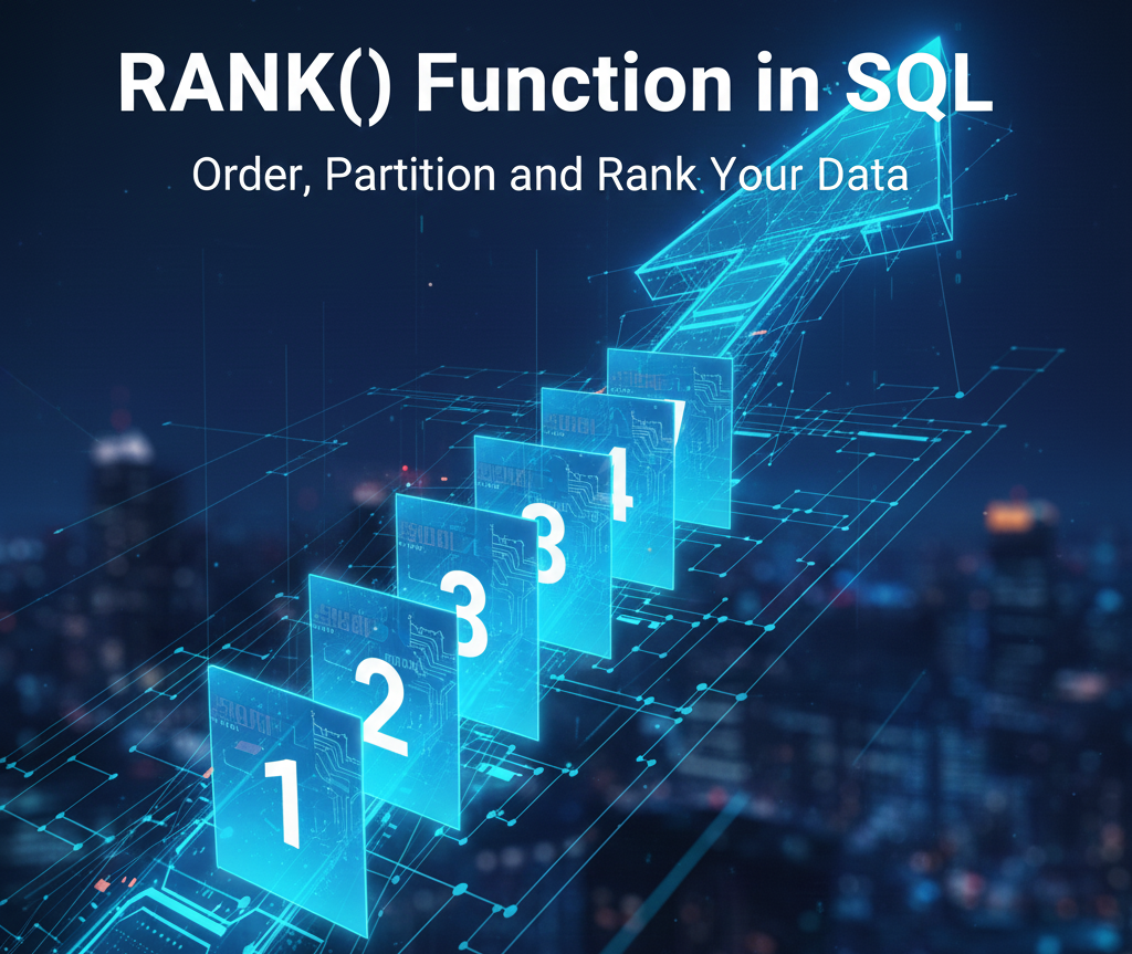 RANK() Function in SQL 2 SQL rank function
